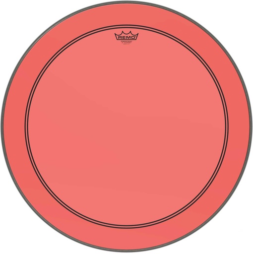 [P3-1326-CT-RD] Peau de frappe Powerstroke 3 Colortone pour grosse caisse, rouge, 26"