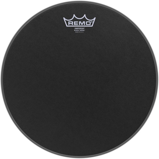 [BE-0812-ES] Peau Black Suede Emperor 12" pour Tom/ Caisse claire