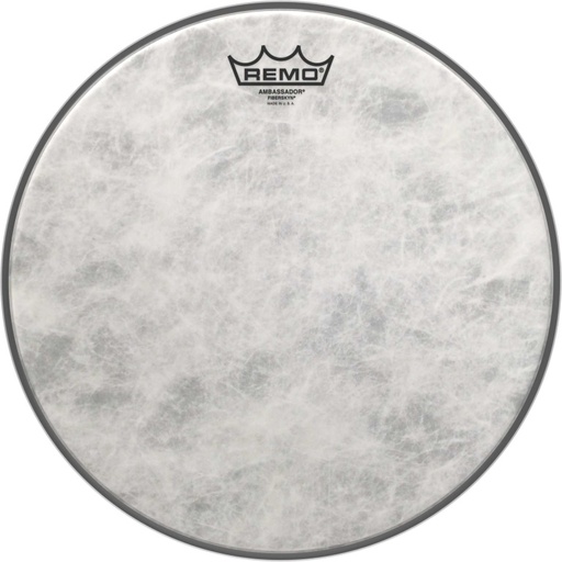 [FA-0513-00] Peau de frappe Fiberskyn 3 Ambassador 13" pour Tom/ Caisse claire