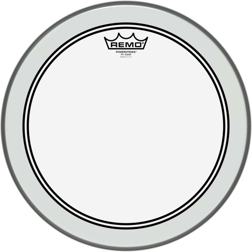 [P3-0313-BP] Peau Powerstroke 3 Ambassador transparente 13" pour Tom/ Caisse claire