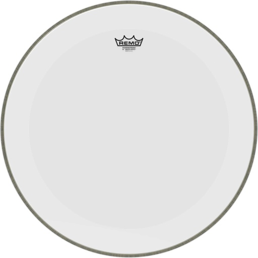 [P3-1222-C1] Peau Powerstroke 3 blanc lisse 22" pour grosse caisse