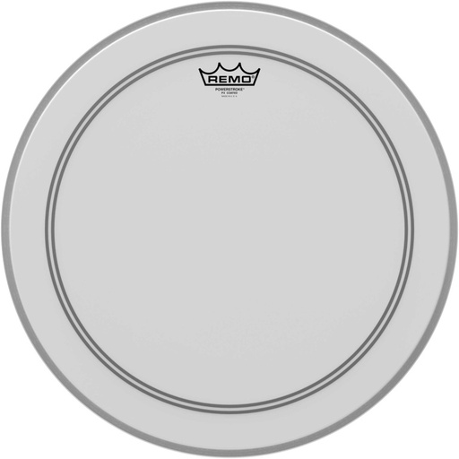 [P3-1118-C2] Peau Powerstroke 3 sablée de 18" pour grosse caisse