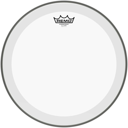 [P4-0315-BP] Peau Powerstroke 4 transparente 15" avec double pli pour Tom