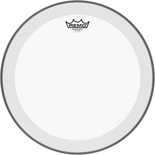 [P4-0316-BP] Peau Powerstroke 4 transparente 16" avec double pli pour Tom sur pieds