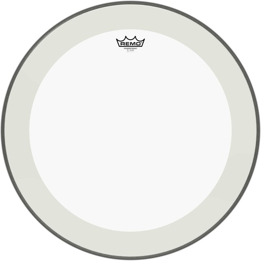 [P4-1322-C2] Peau Powerstroke 4 transparente 22" avec double pli + renfort transaparent