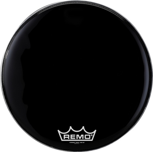 [PM-1424-MP] Peau Powermax Ebony 24" pour Grosse Caisse de parade