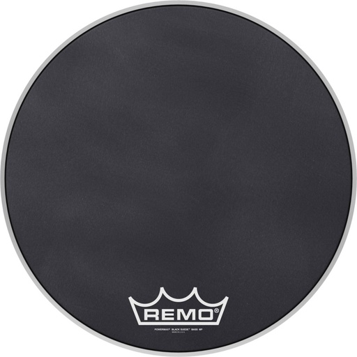 [PM-1820-MP] Peau Powermax Black Suede 20" pour G.Caisse de parade