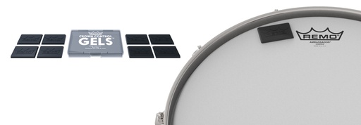 [CC-1000-00] Atténuateurs d'harmoniques en gel pour batterie, 8 pièces