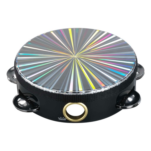 [TA-4106-48] Tambourine radieuse 6", simple rangée de 6 paires de cymbalettes