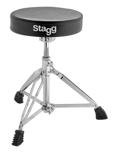 [DT-52R] Siège batteur professionnel, double embase, chromé