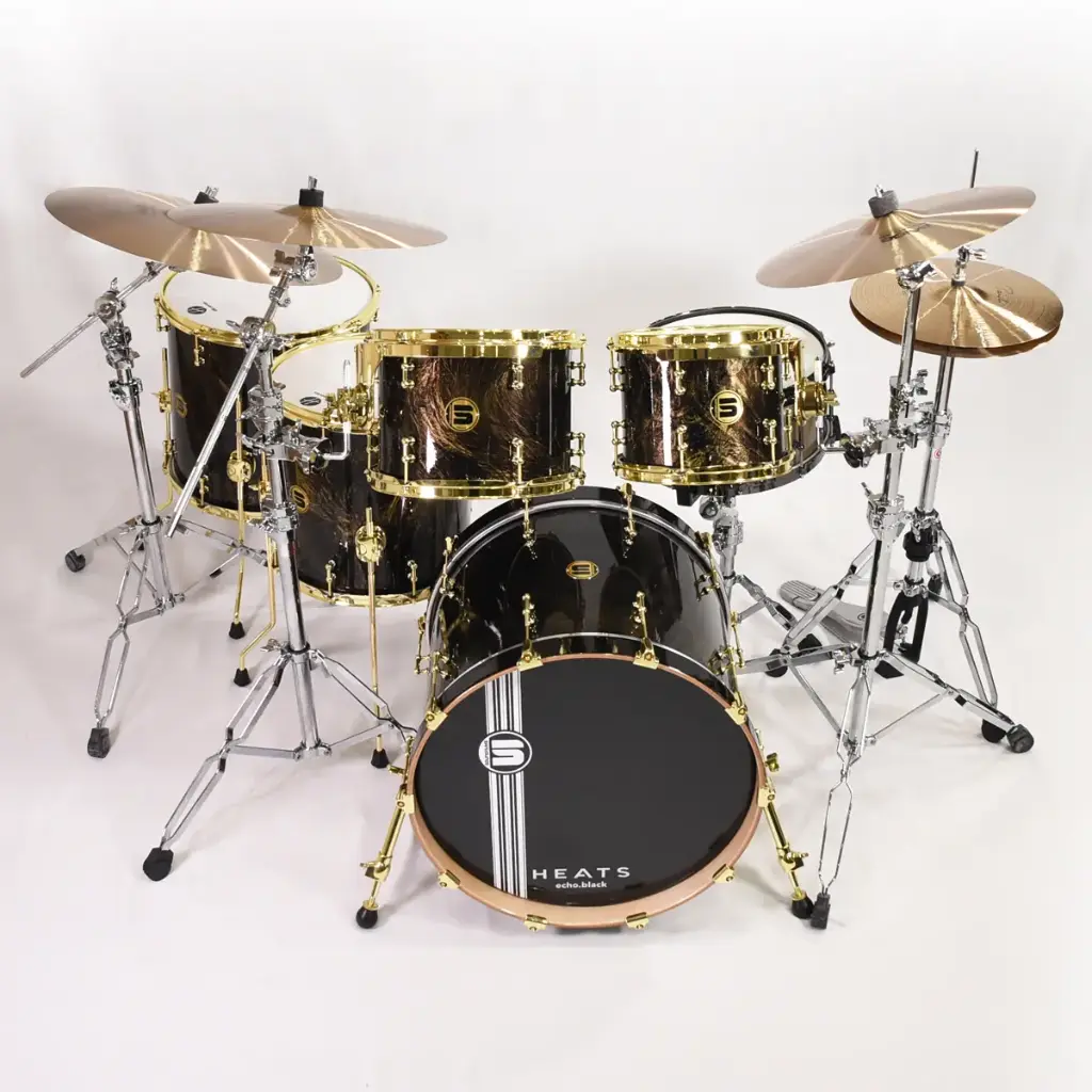 Batterie Aluminium Gold Graphic - POP20 - GC20"x16", 12"x8", TB14"x14"