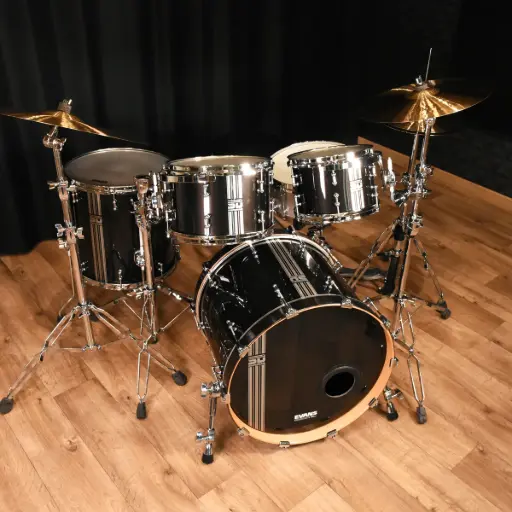 Batterie Aluminium Graphit - ROCK12 - GC22"x18", TT12"x9" 13"x10", TB16"x16"