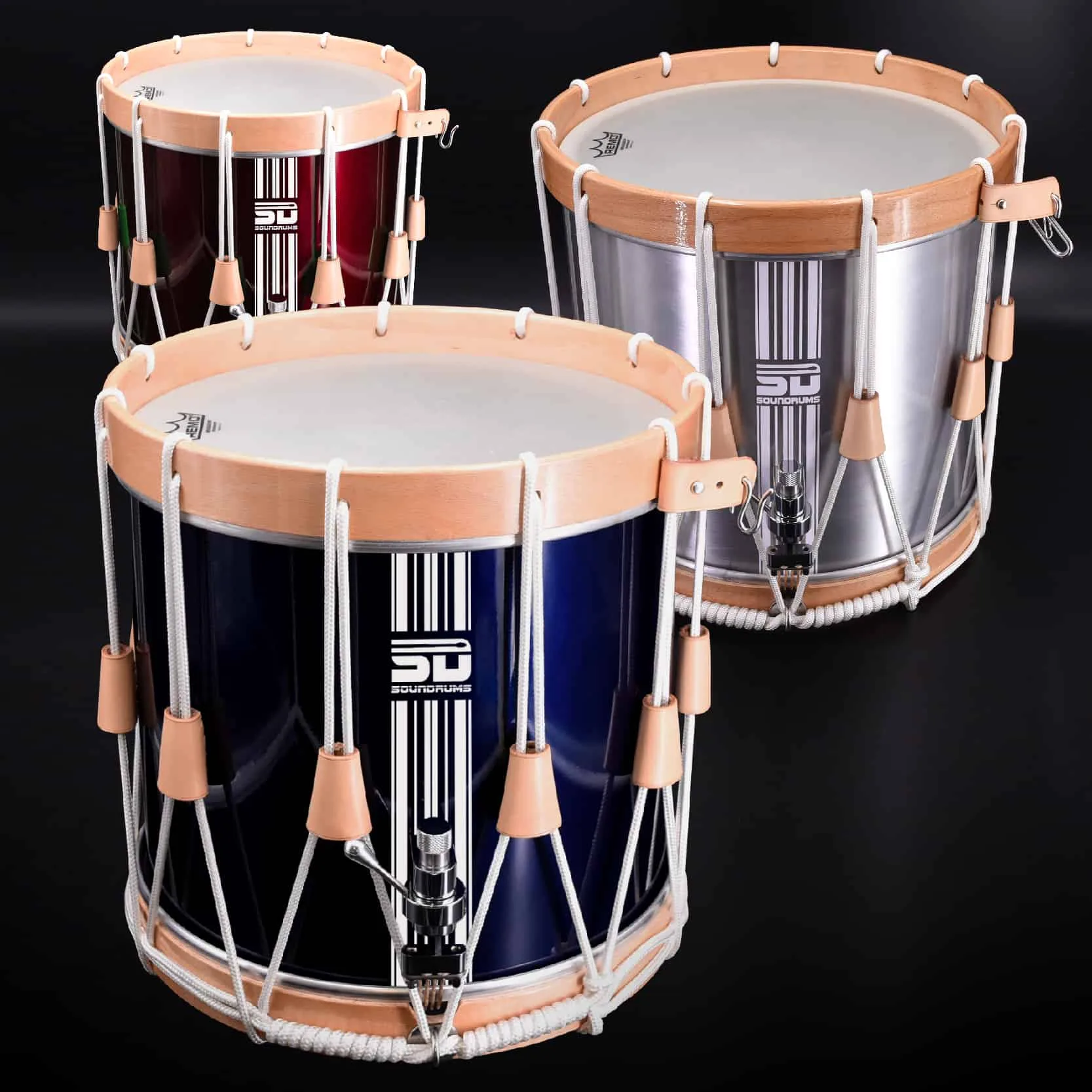 Tambour à Corde sur-mesure AMBITION ALU Soundrums®