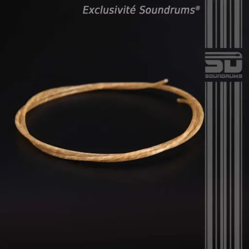 [TimbreBoyau-GROS] Timbre BOYAU naturel - Gros - Longueur 1,10 m Soundrums