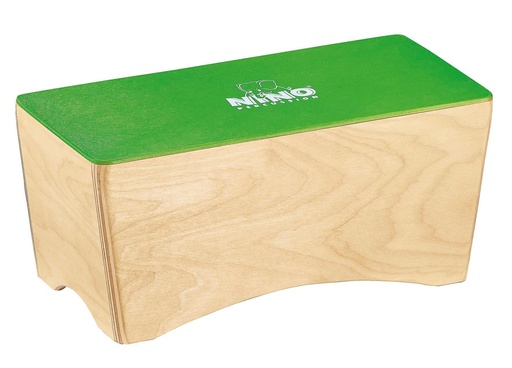 [NINO931GR] BONGOS CAJON NINO NATUREL/VERT