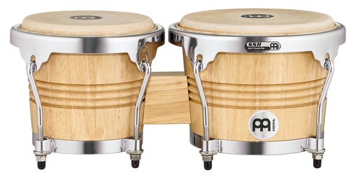 [WB200NTCH] BONGOS MEINL 6.75/8" NATURELCHROME