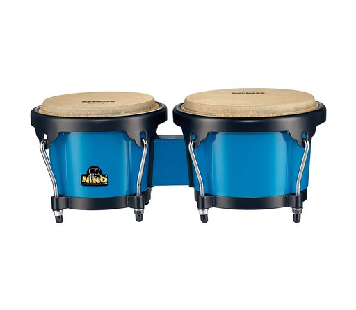 [NINO17BBK] BONGOS NINO ABS 6.5/7.5" BLEU-NOIR