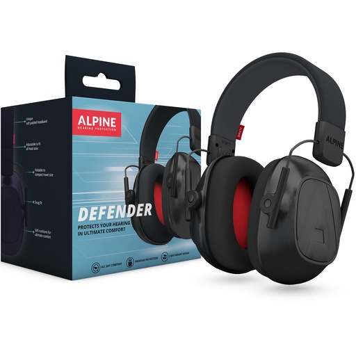 [DEFENDER] CASQUE ALPINE DEFENDER NOIR