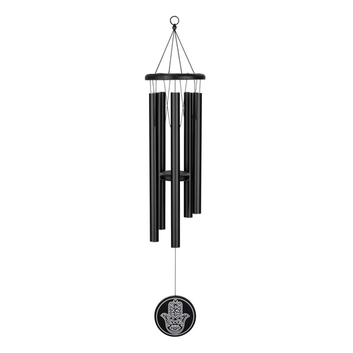 [HMC36BK] CHIMES SONIC ENERGY HAMSA 36", NOIR