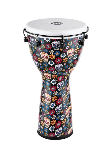 [ADJ12DA] DJEMBE MEINL SYNTHE 12" DAY OF THE DEAD