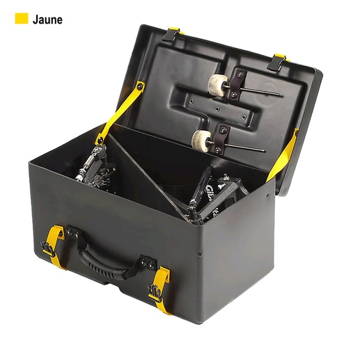 [HNPDBPY] ETUI HARDCASE PEDALE GC DOUBLE JAUNE