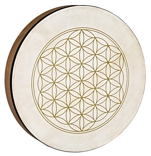 [HD16WB-FOL] HAND DRUM SONIC ENERGY 16" BRUN FLOWER