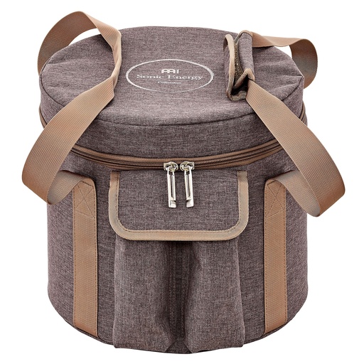 [CSBB8BR] HOUSSE SINGING BOWL SONIC ENERGY 8" BRUN