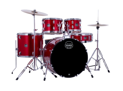 [CM5294FTCIR] Batterie complète MAPEX Comet + 2 Cymbales ROCK - GC22