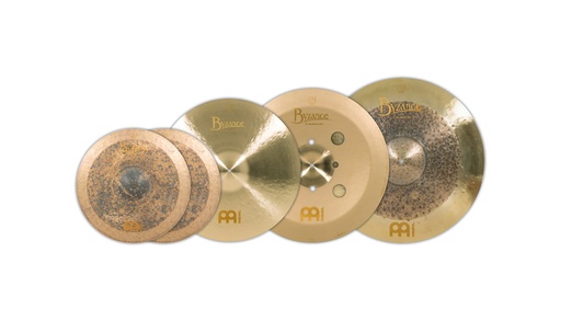 [A-CS4] SET CYMBALES MEINL BYZANCE MATT GARSTKA