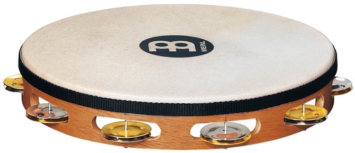 [TAH1MSNT] TAMBOURIN MEINL BOIS AVEC PEAU NATUREL