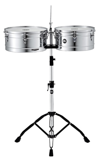 [HT1314CH] TIMBALES MEINL HEADLINER 13/14" CHROME