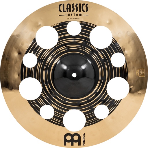 [CC18DUTRC] TRASH CRASH MEINL 18" CLASSICCUSTOM DUAL