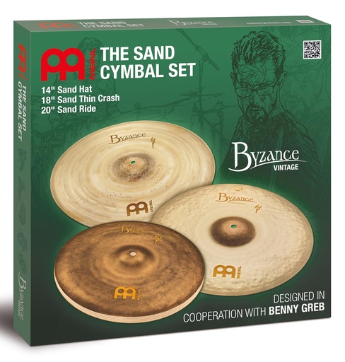 [BV141820SA] VINTAGE SET CYMBALES MEINL BYZANCE