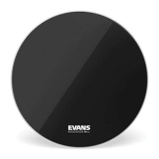 [BD26RB-NP] EVANS EQ3 Resonant Black Bass Drum Head, No Port, 26 "