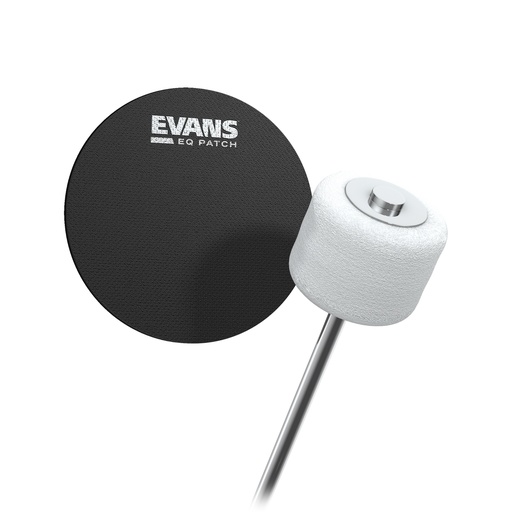 [EQPB1] EVANS EQ Single Pedal Patch, Black Nylon