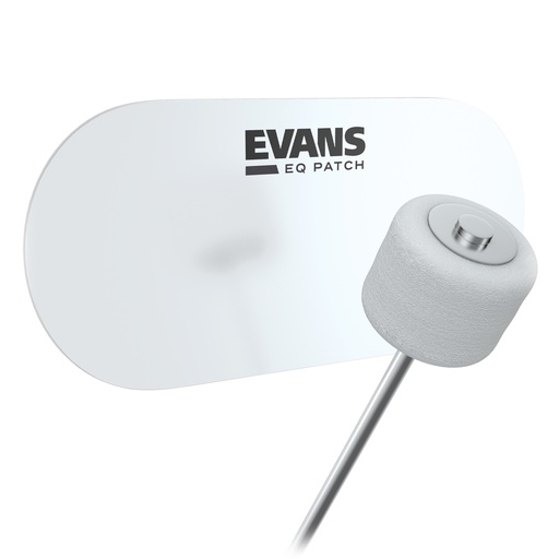[EQPC2] EVANS EQ Double Pedal Patch, Clear Plastic