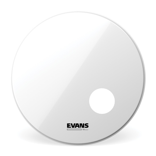 [BD20RSW] EVANS EQ3 Resonant Smooth White Bass Drum Head, 20 "
