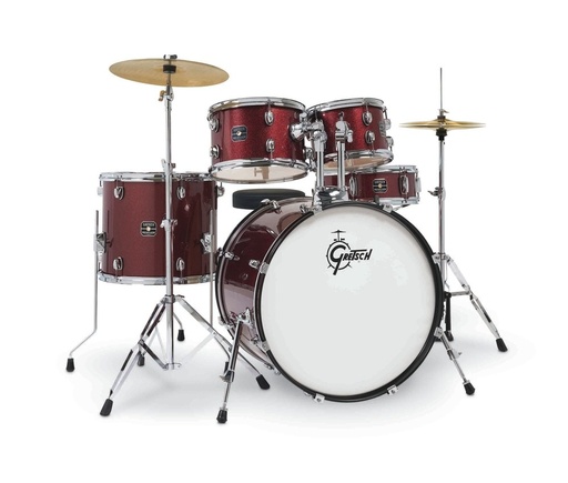 [GR801.054] Batterie complète + 2 cymbales GRETSCH Renegade ROCK - GC22