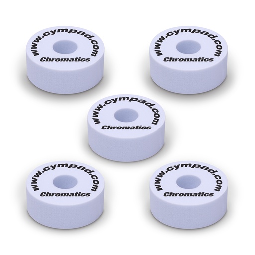 [CS155-W] SET 5 PADS CYMPAD CHROMATICS BLANC