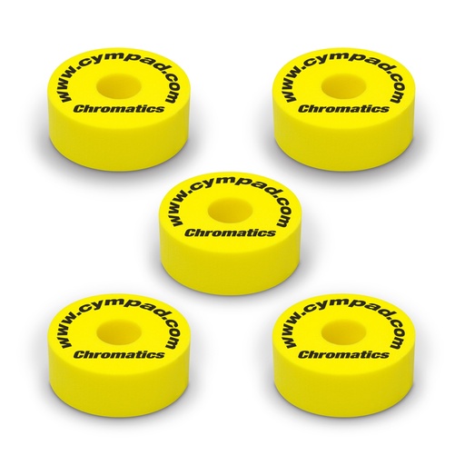 [CS155-Y] SET 5 PADS CYMPAD CHROMATICS JAUNE