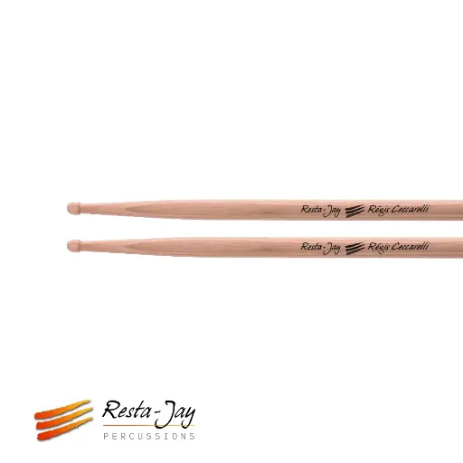 [CCRC-Pair] Baguettes de Caisse-claire/Batterie - Signature Régis Ceccarelli - Hickory