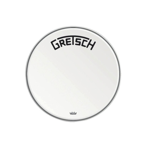 [GR881.120] Peau de grosse caisse Ambassador white coated