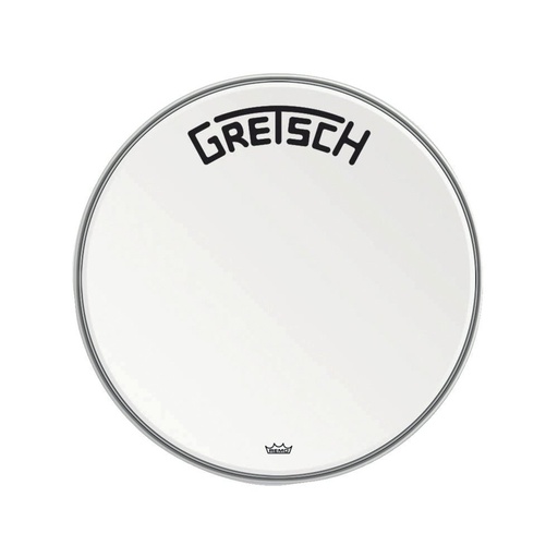 [GR881.122] Peau de grosse caisse Ambassador white coated