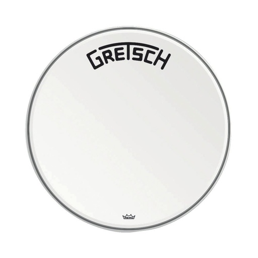 [GR881.124] Peau de grosse caisse Ambassador white coated
