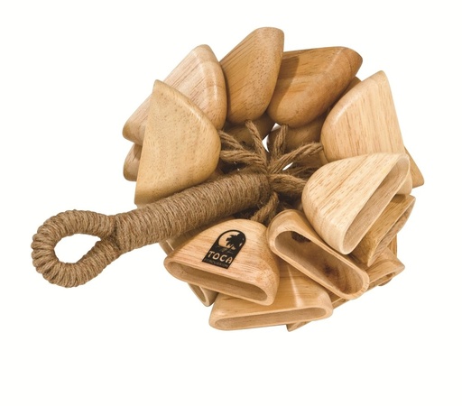 [TO804.802] Effets sonores Crécelles en bois avec poignée