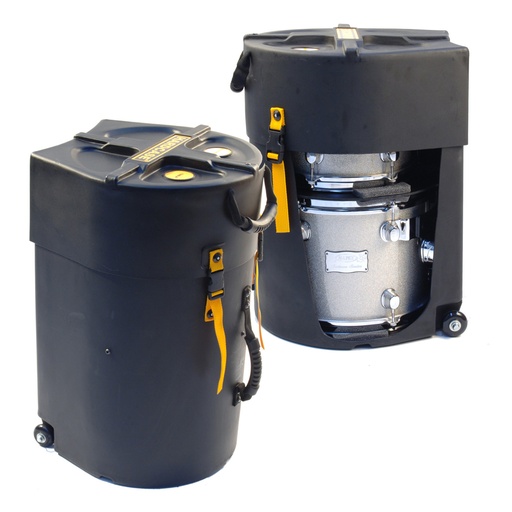 [HN13-14C] ETUI HARDCASE DOUBLE TOMS 13 + 14" NOIR