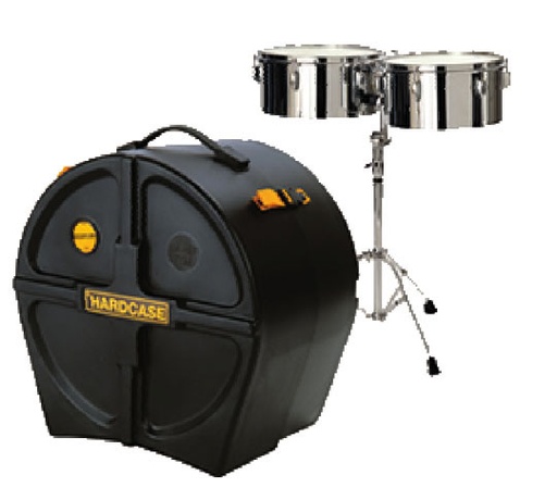 [HN13-14T] ETUI HARDCASE TIMBALES 13 + 14" NOIR