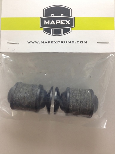 [MCYFSS2] MAPEX PACK 2 FEUTRE/PLASTIQUE REVERSIBLE