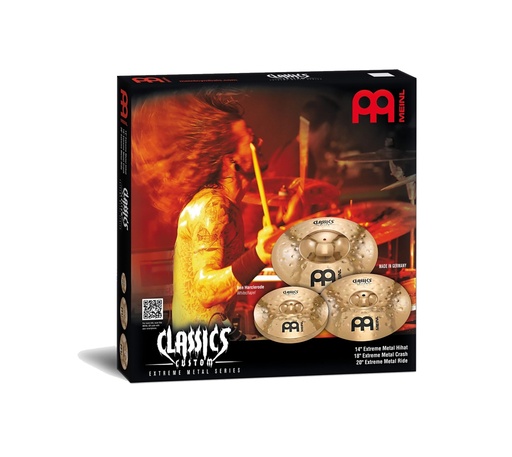 [CCEM480] SET MEINL C.CUSTOM 14/18/20" EXTREME