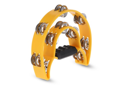 [841.575] Tambourin Demi lune, 20 paires de cymbalettes